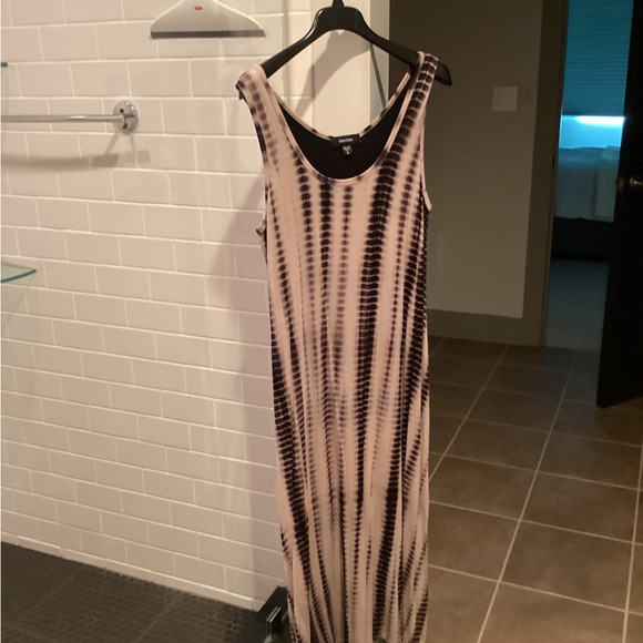 Karen Kane Black and Tan Tie-Dye Tank dress - Picture 4 of 4